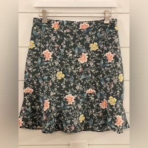 Ann Taylor LOFT - Floral Skirt - Size 0
